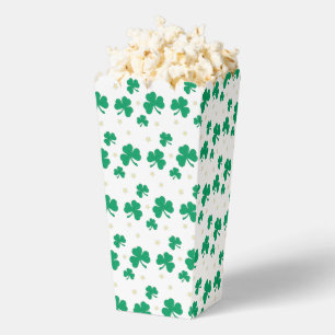 Fun and Fancy Shamrock Popcorn Favour Box
