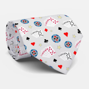 Fun and Fancy Vegas Poker Tie