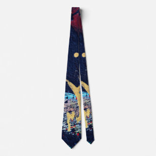 Fun and Funky Abstract Art Tie