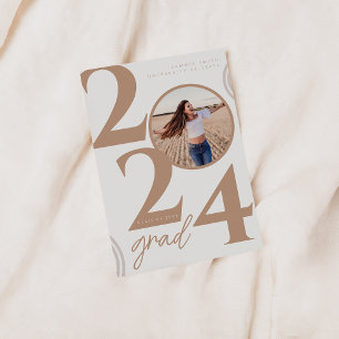 Fun and Modern 2024 Grad Announcement