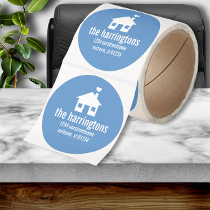Fun and Modern Address Stickers