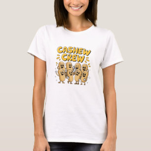 Fun and Playful Cashew Designs T-Shirt