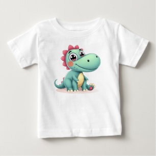 Fun and Playful Dino Design for Boys & Girls Baby T-Shirt
