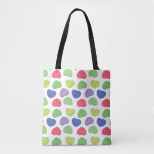 Fun and Trendy Poppit Pop-it hearts design Tote Bag