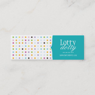 Fun and Whimsical Polk A Dot Packaging Tags
