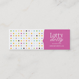 Fun and Whimsical Polk A Dot Packaging Tags