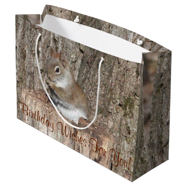 Fun Animal Gift Bag (Back Angled)