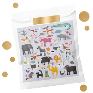 Fun Animal Menagerie Favour Bags