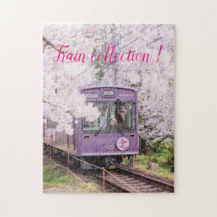Fun Art Train Picture Family Jigsaw Puzzle