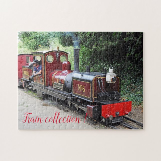 Fun Art Train Picture Family Jigsaw Puzzle (Horizontal)