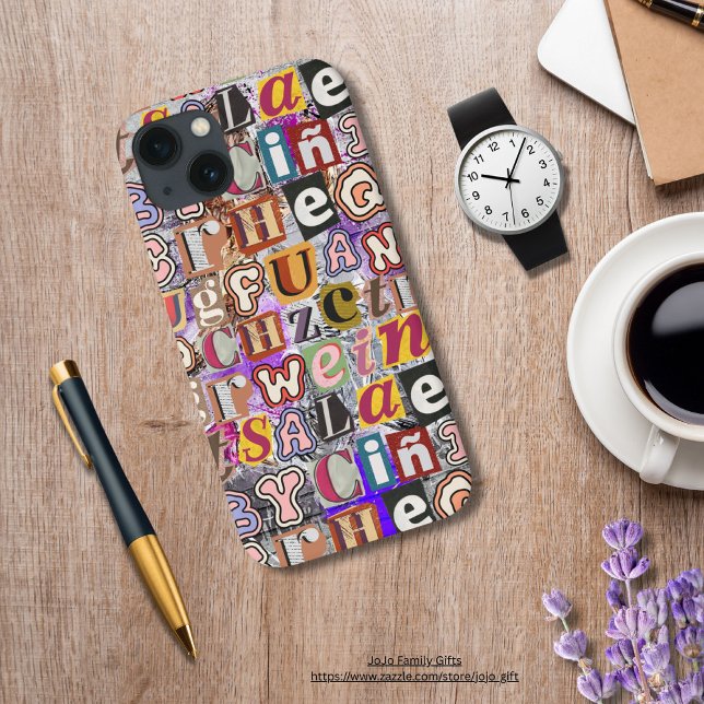 Fun artsy street artwork Graffiti Unique Case-Mate iPhone Case (Modern graffiti phonecases )