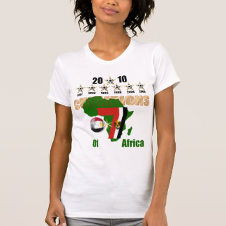 Fun artwork 2010 Egypt Champions of Africa gear T-Shirt
