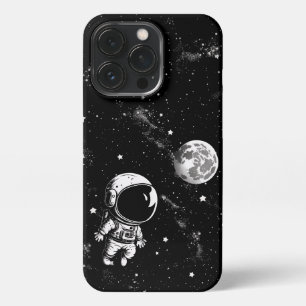 Fun Astronaut In Space iPhone 13 Pro Case