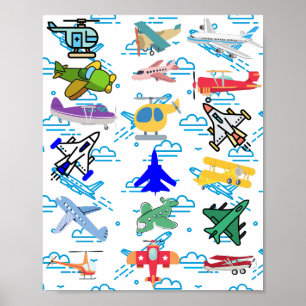 Fun Aviation Flying Poster