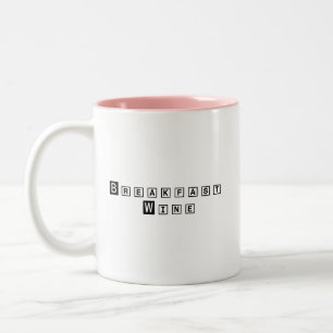 Fun Awesome Trendy Typography Awkward Coworker Two-Tone Coffee Mug