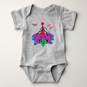 Fun Baby Alien - Cowboy Baby Bodysuit