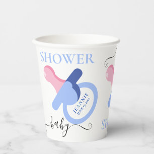 Fun Baby Binky BABY SHOWER Paper Cups