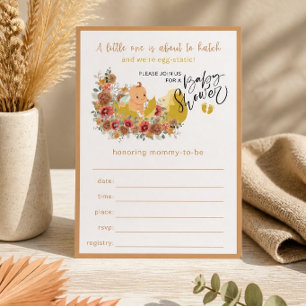 Fun Baby Shower Fill In Invitation No 1