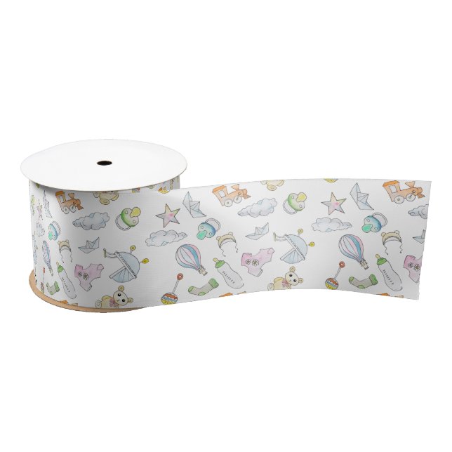 Fun Baby Things  Satin Ribbon (Spool)