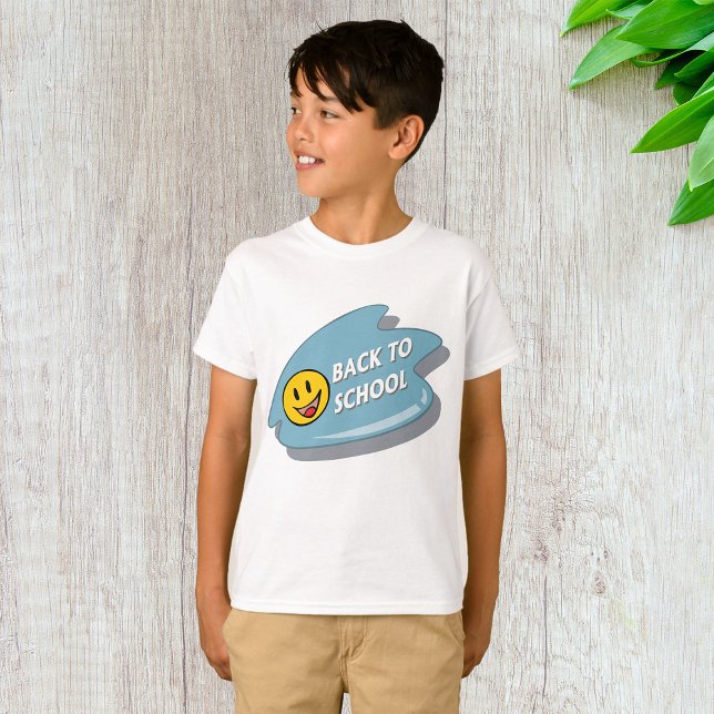 Fun Back to School Smiley Face  T-Shirt (Creator Uploaded)