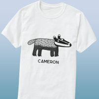 Fun Badger Personalised Name