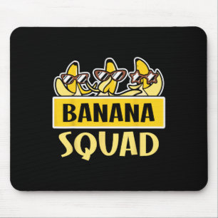 Fun BANANA SQUAD  That’s Bananas Halloween Costume Mouse Pad