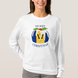 Fun   BARBADOS   Christmas Pudding T-Shirt