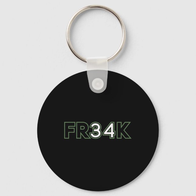 Fun Basketball Bball Freak  Key Ring (Front)