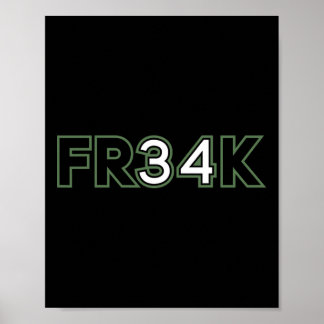 Fun Basketball Bball Freak Poster