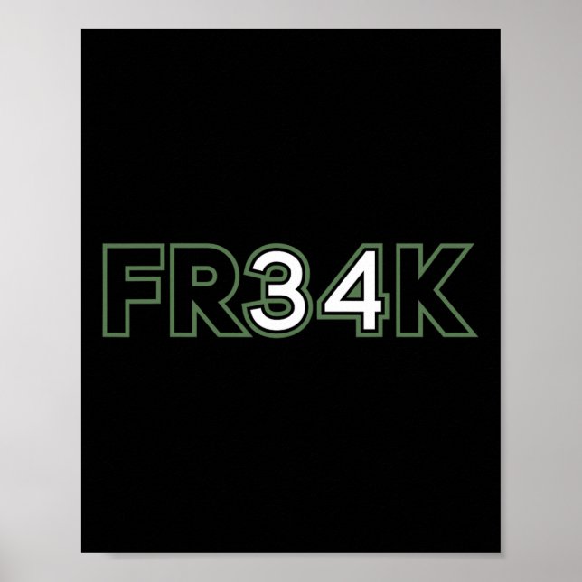 Fun Basketball Bball Freak  Poster (Front)