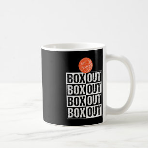 Fun Basketball Coach Gift Box Out Saying Coffee Mug