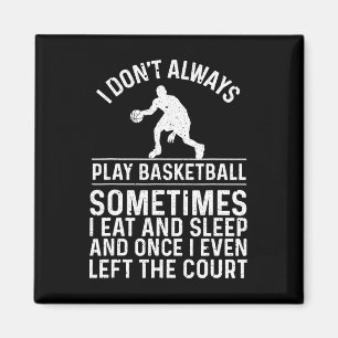 Fun Basketball Design For Kids Men Women Basketbal Magnet