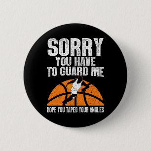 Fun Basketball For Men Women Sports Game Basketbal 6 Cm Round Badge