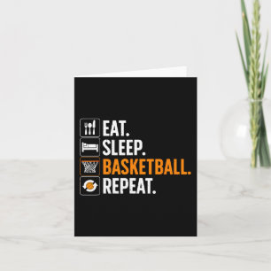 Fun Basketball For Men Women Team Sport Basketball Card