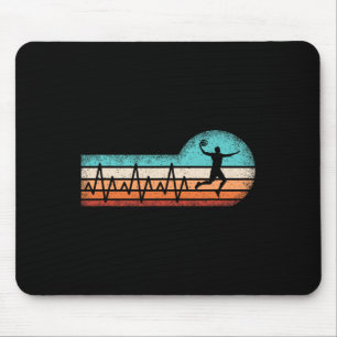Fun Basketball Heartbeat Basket Ball Player  Mouse Pad