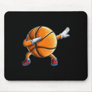 Fun Basketball Makes Dab Basketball Player Kids  Mouse Pad