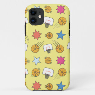 Fun basketball pattern Case-Mate iPhone case