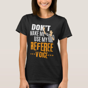 Fun Basketball Ref Hoops - Basketball Referee T-Shirt