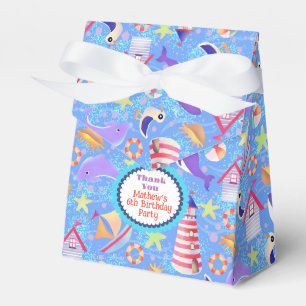 Fun Beach Blue Favour Box