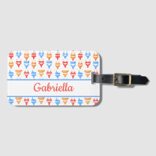Fun Beach or Pool Party Personalised Bachelorette Luggage Tag