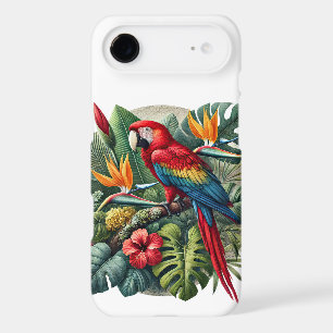 Fun beach parrot lovers