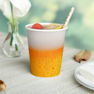 Fun Beer Brewery drinking happy hour Party Paper Cups