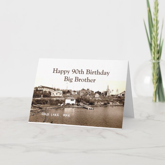 Fun Big Brother Birthday  Card (Front)