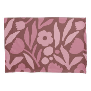 Fun Big Flower Bold Colour Pillowcase