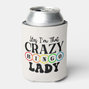 Fun Bingo caller word art  Can Cooler