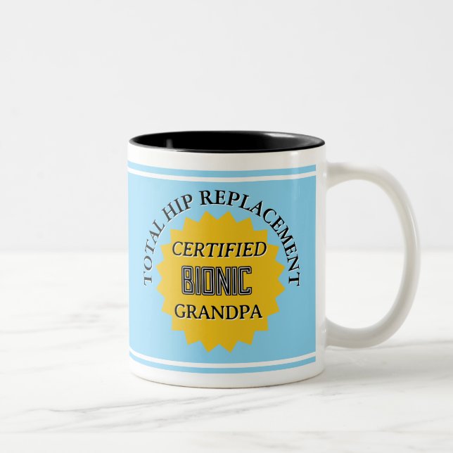 Fun! Bionic HIP Replacement Mug (Right)