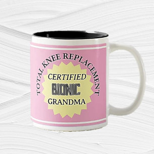 Fun! Bionic Knee Replacement Mug