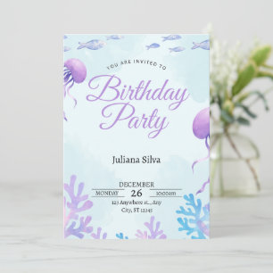 Fun Birthday Invitation Card