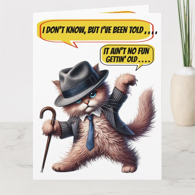 FUN BIRTHDAY - SEE INSIDE and Back ... Card (Front)