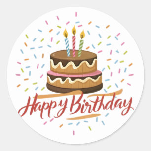 Fun Birthday Stickers